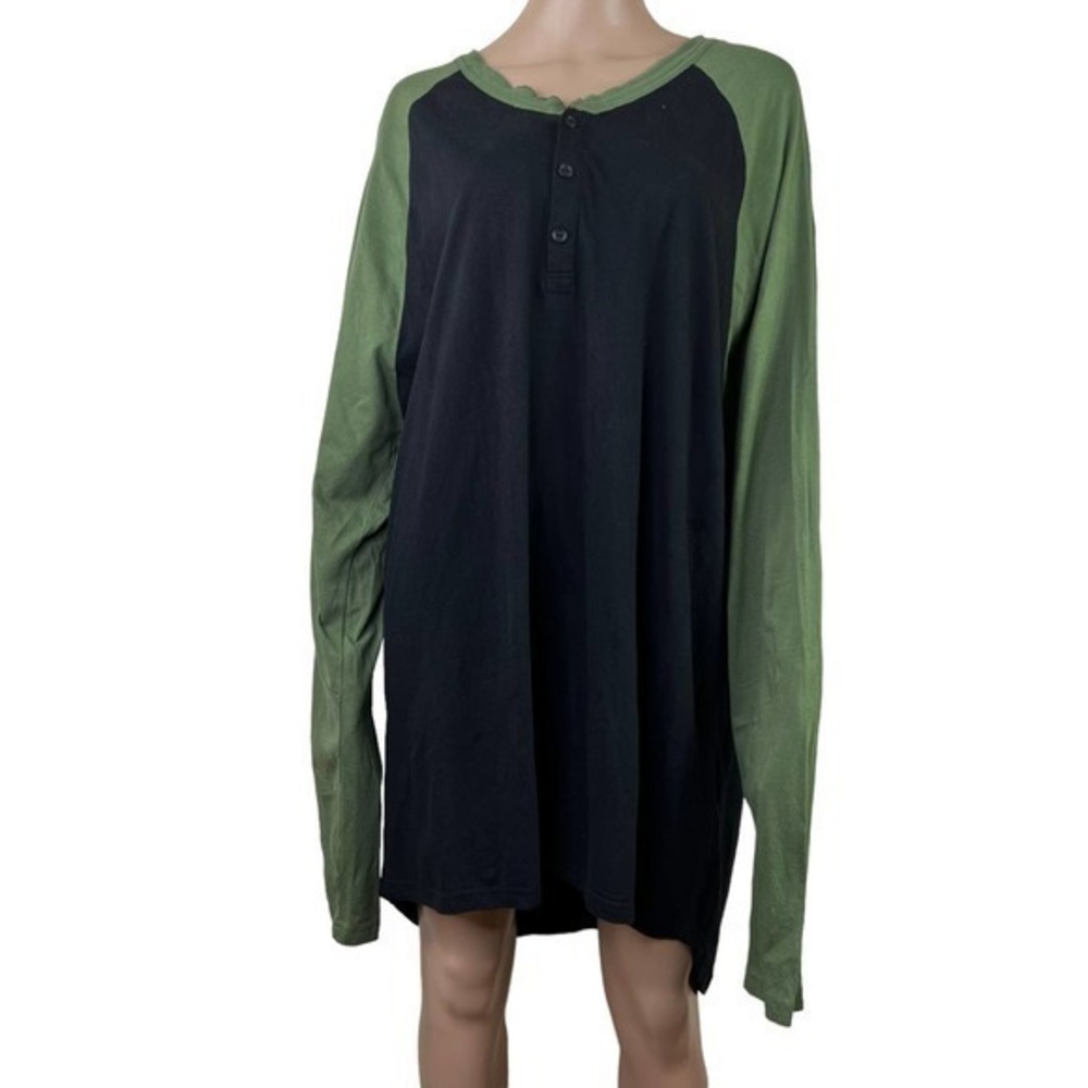 Lularoe Women Dress Knees Green black Pullover Size 3XL